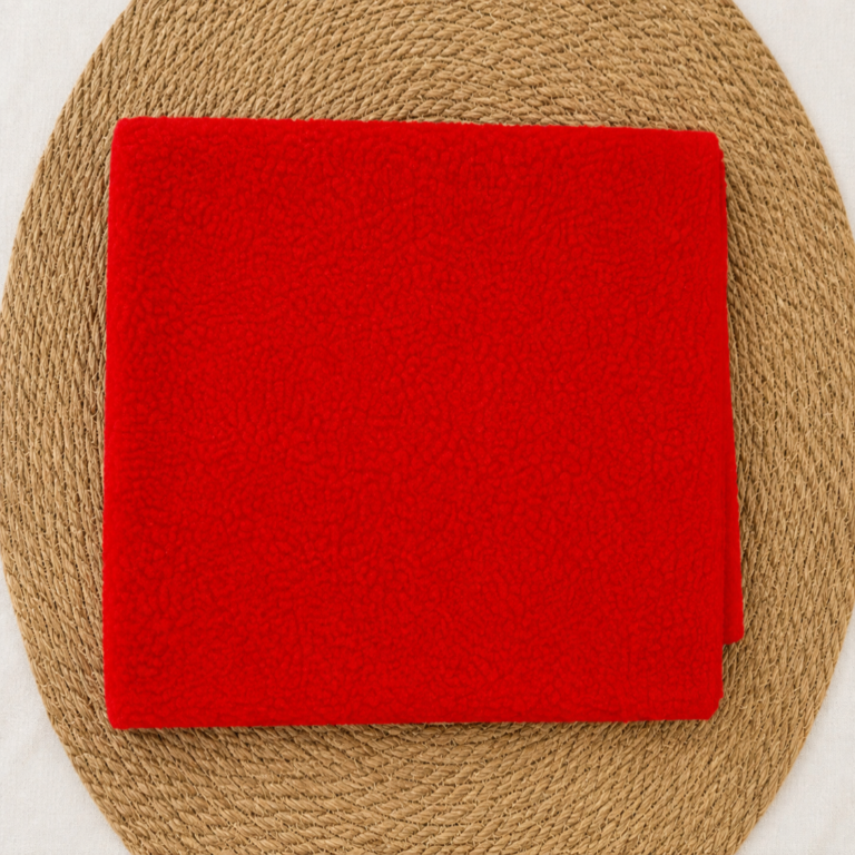 Dry Sheet / Bed Protector - Red
