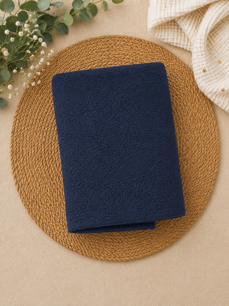 Dry Sheet / Bed Protector - Navy Blue