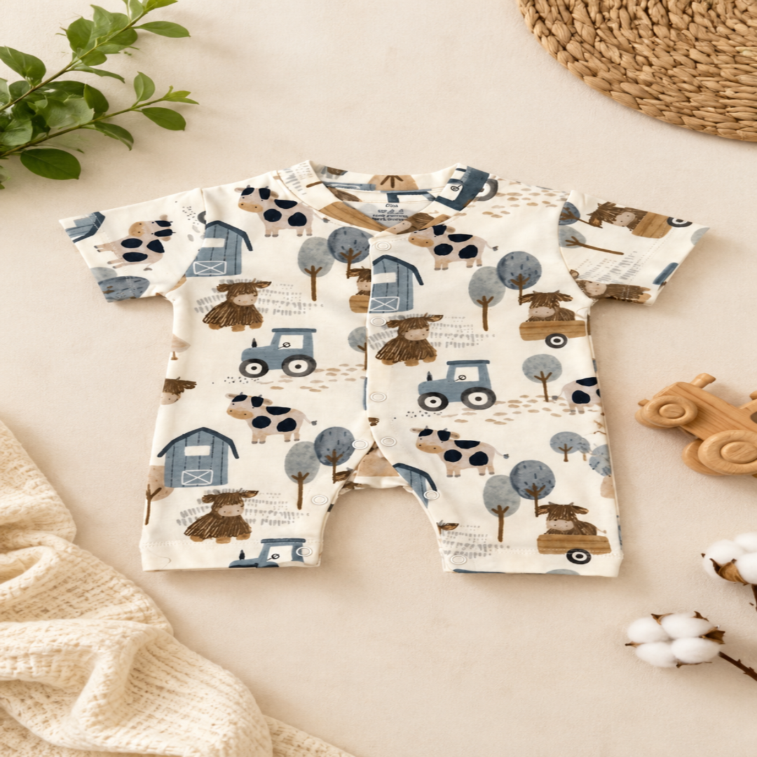 Farm Friends Half Romper - Image 2