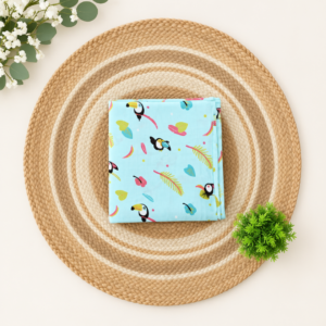 Muslin Swaddle - Macaw Print