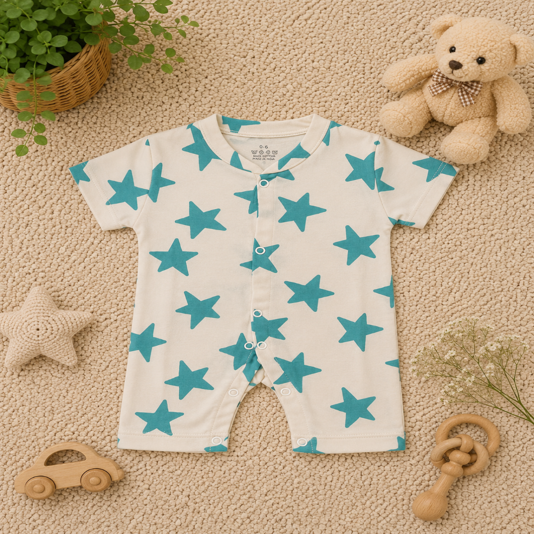 Twinkle Star Half Romper - Image 2