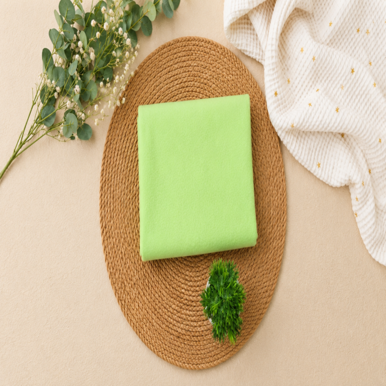 Dry Sheet / Bed Protector - Lime Green