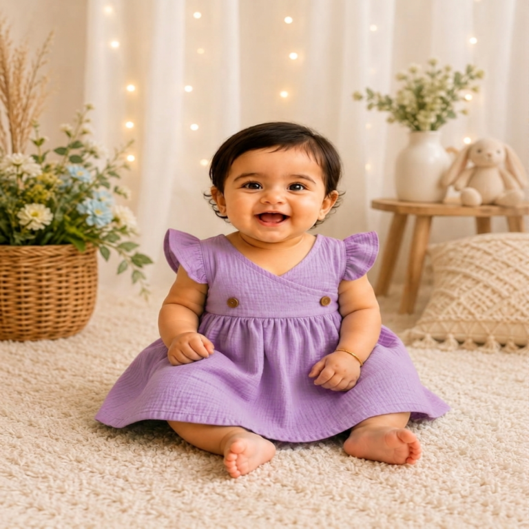 Lavender Petal Frock