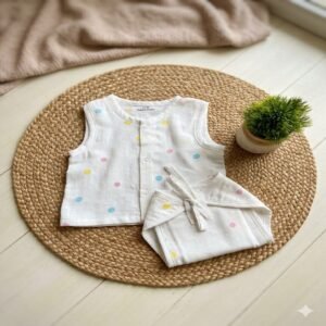 Jabla with Nappy Set - Colourful Dot Print