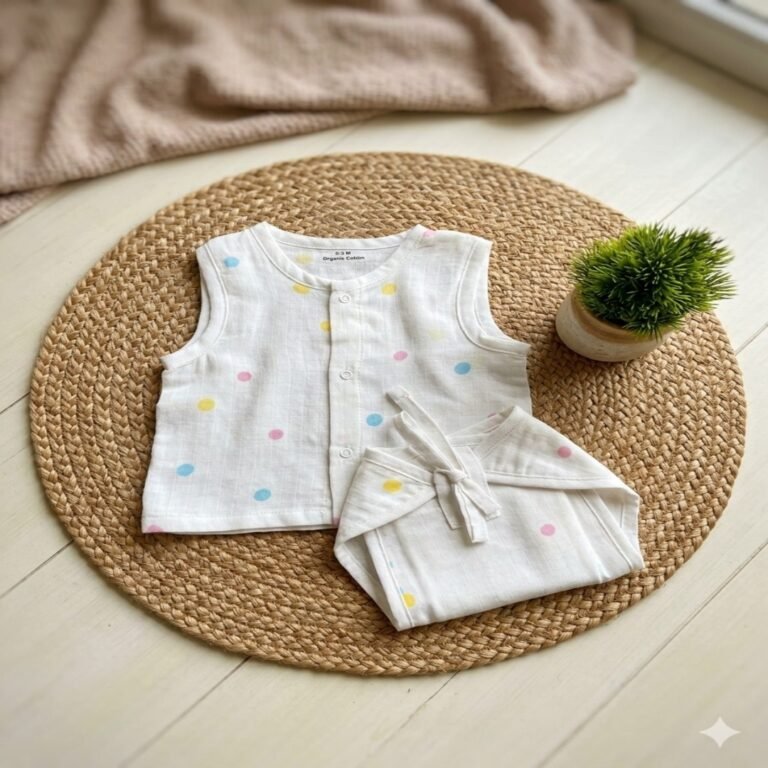 Jabla with Nappy Set - Colourful Dot Print