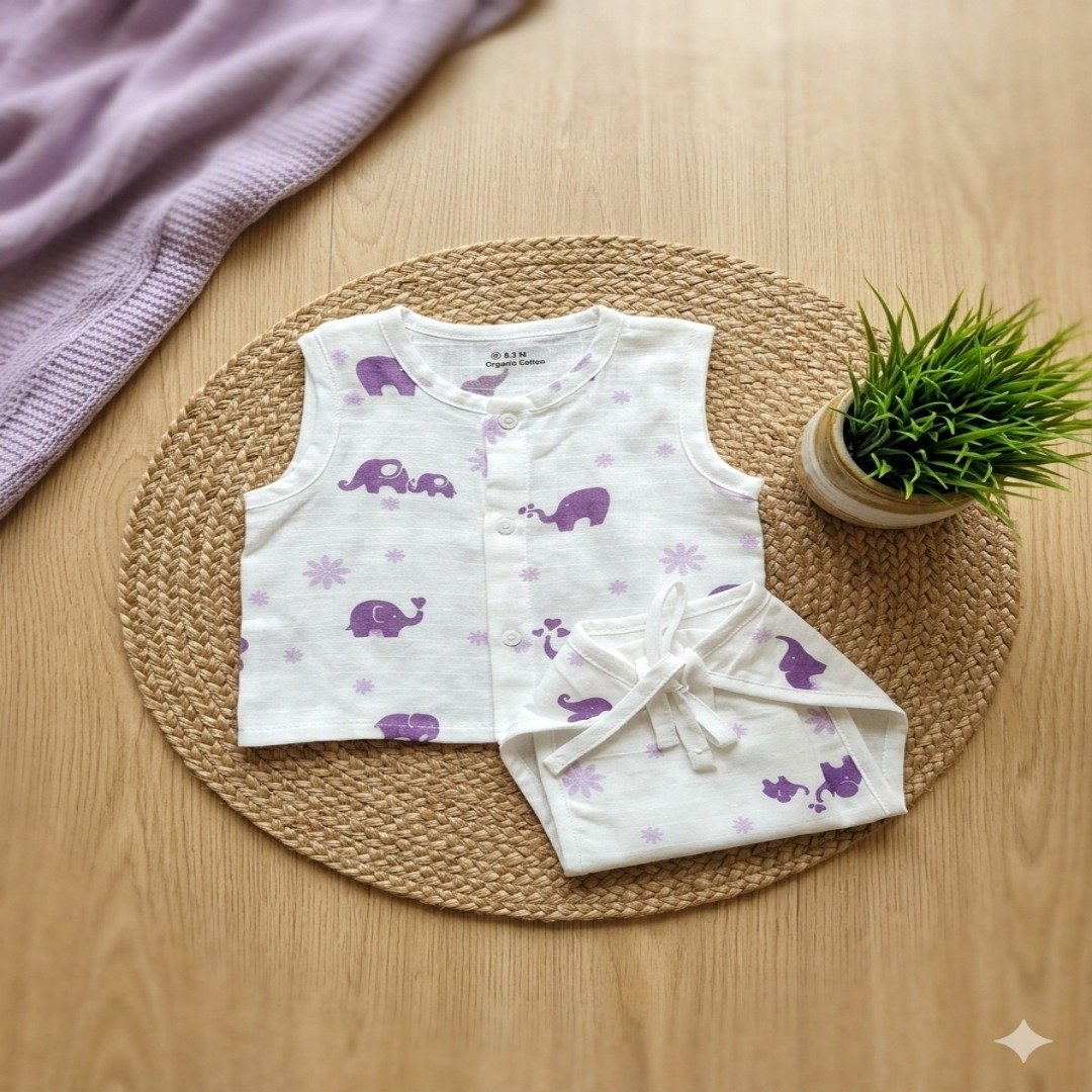 Jabla with Nappy Set - Elephant Print